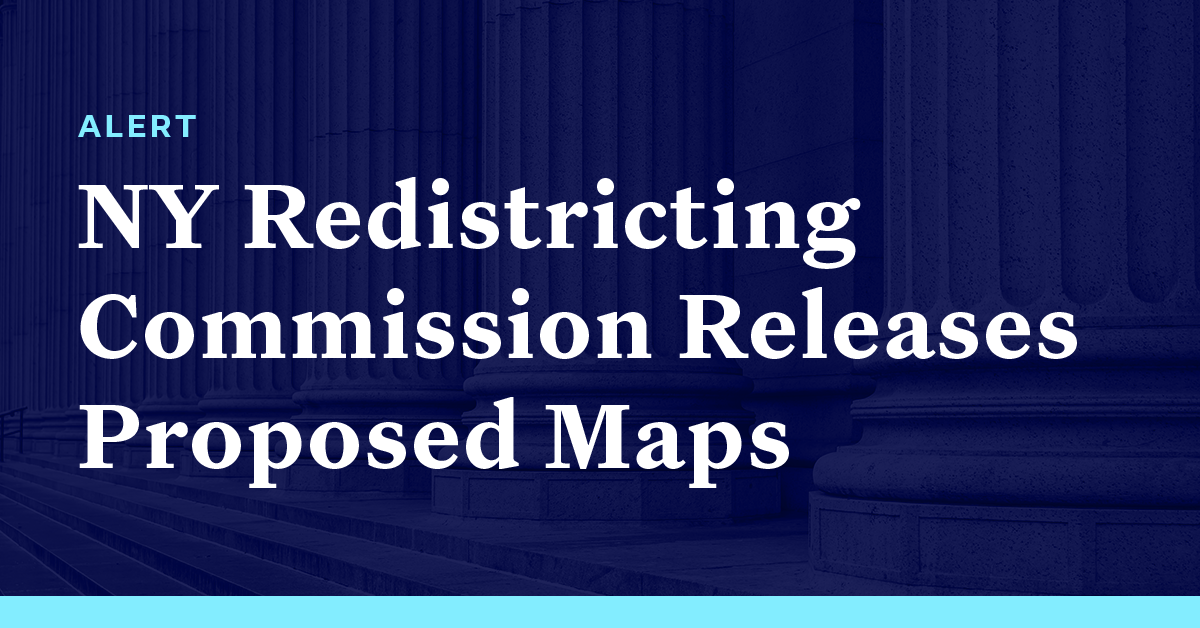 New York Redistricting Commission Releases Two Sets Of Proposed Maps