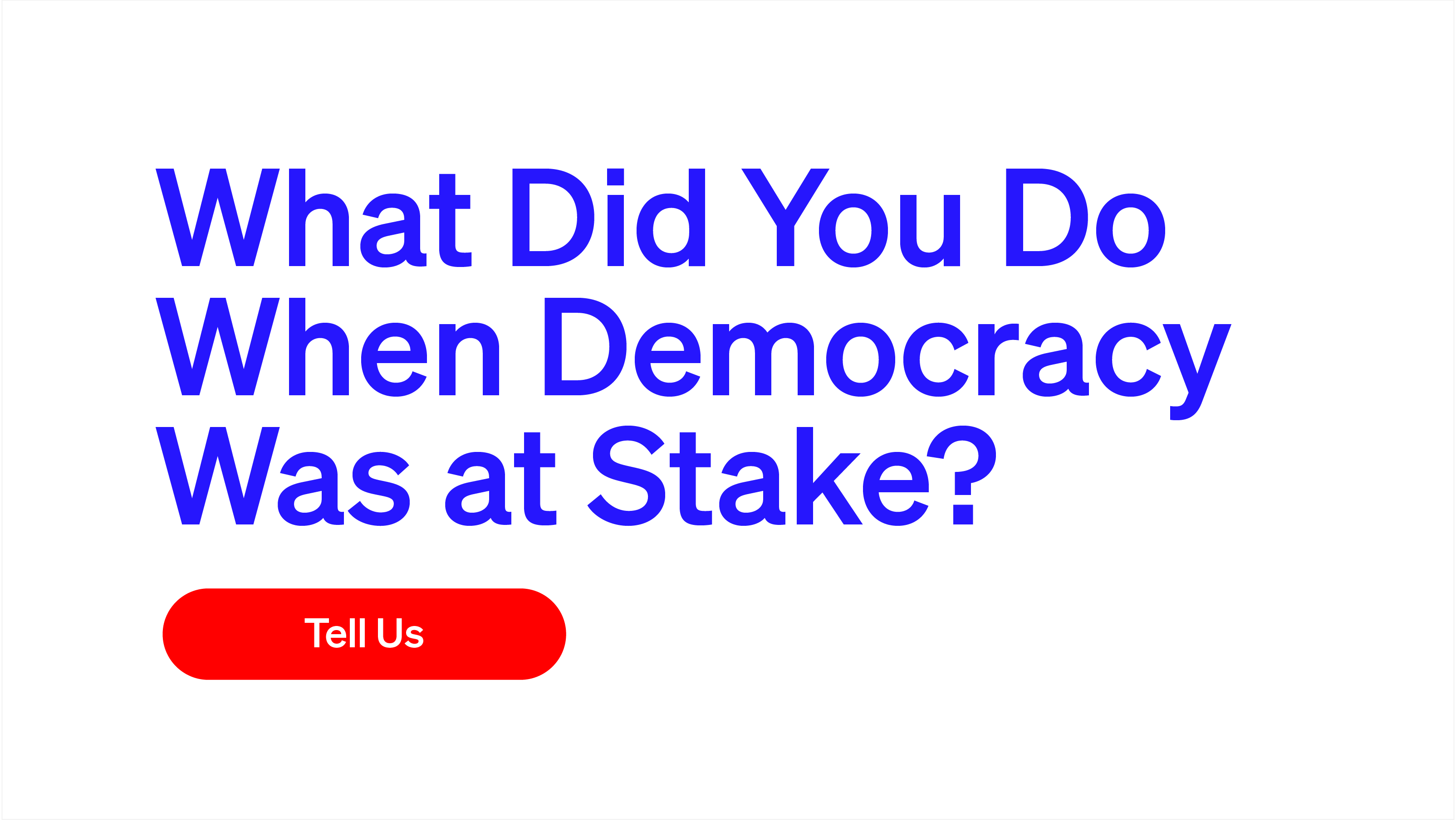 Our Democracy Is At Stake! - Democracy Docket