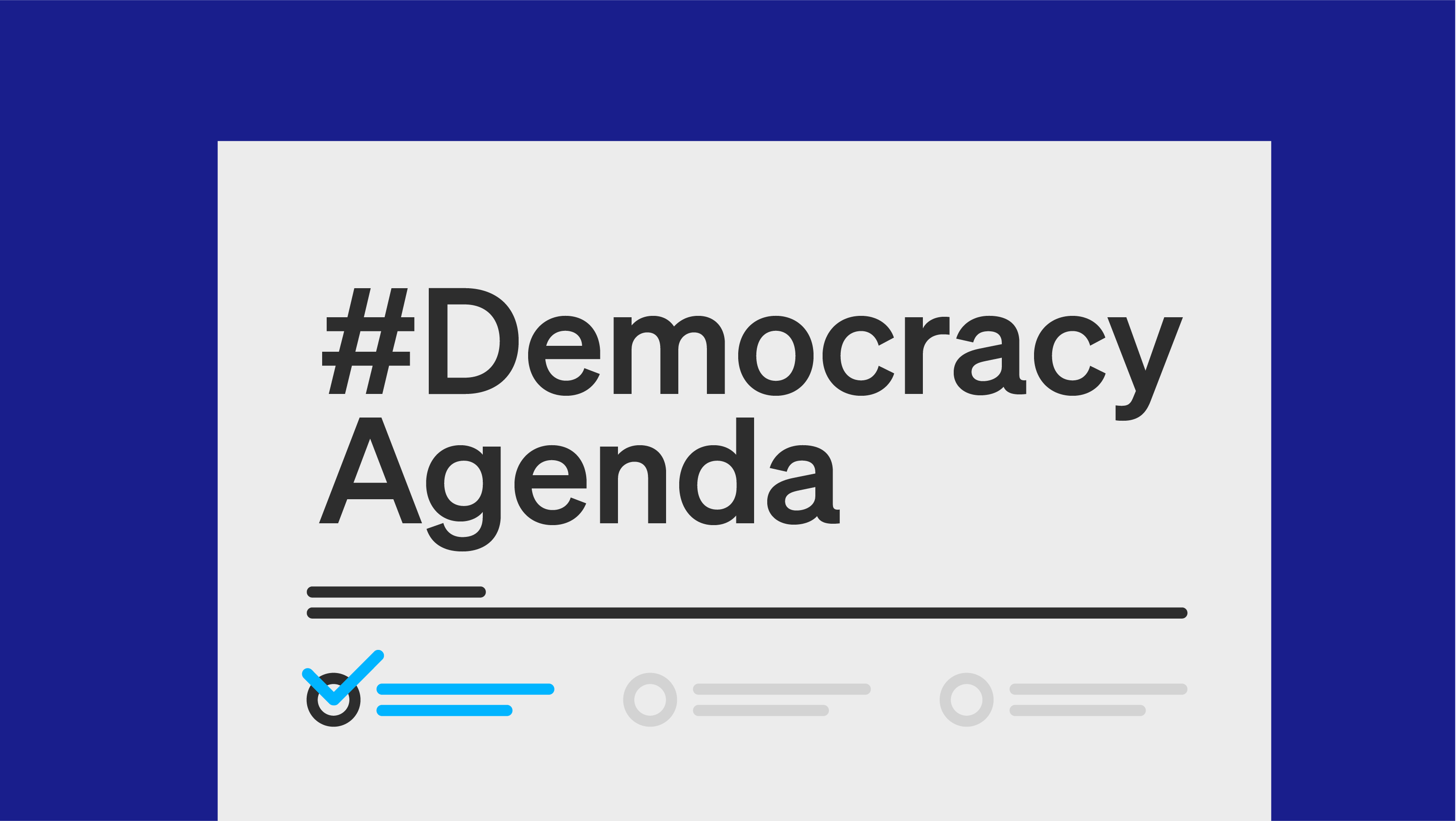 Help Set The 2021 Democracy Agenda - Democracy Docket