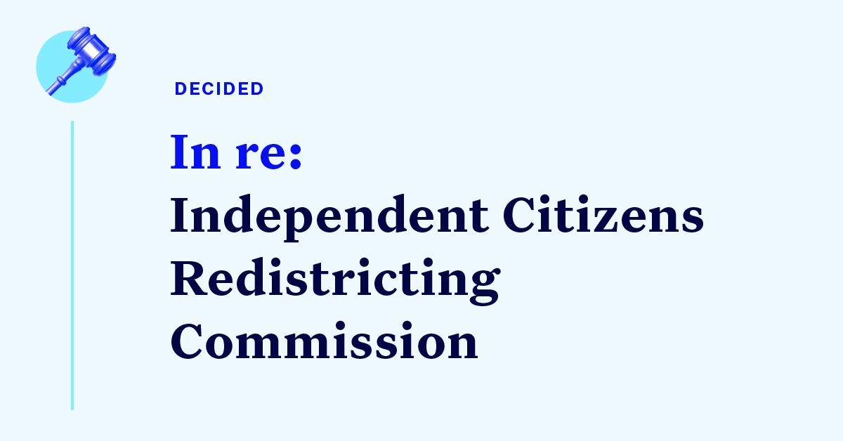 Court Cases Michigan Redistricting Extension Democracy Docket 0175