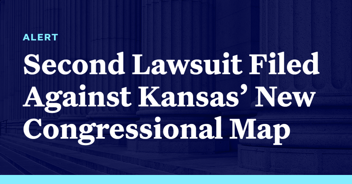 Second Lawsuit Filed Against Kansas New Congressional Map Democracy Docket 