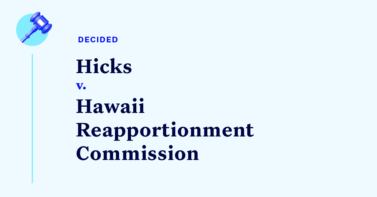 Court Cases Hawaii Legislative Redistricting Challenge Democracy Docket 4726