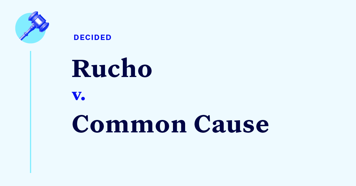 Rucho v common cause 2024 dissent