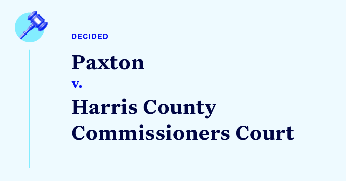 Court Cases Texas Harris County Ballot Counting Challenge Democracy