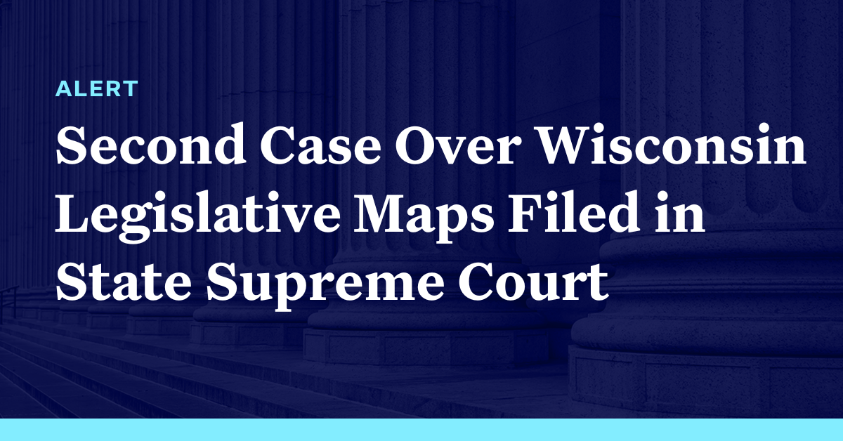 Second Legal Challenge To Wisconsins Gerrymandered Legislative Maps Filed In State Supreme 1773