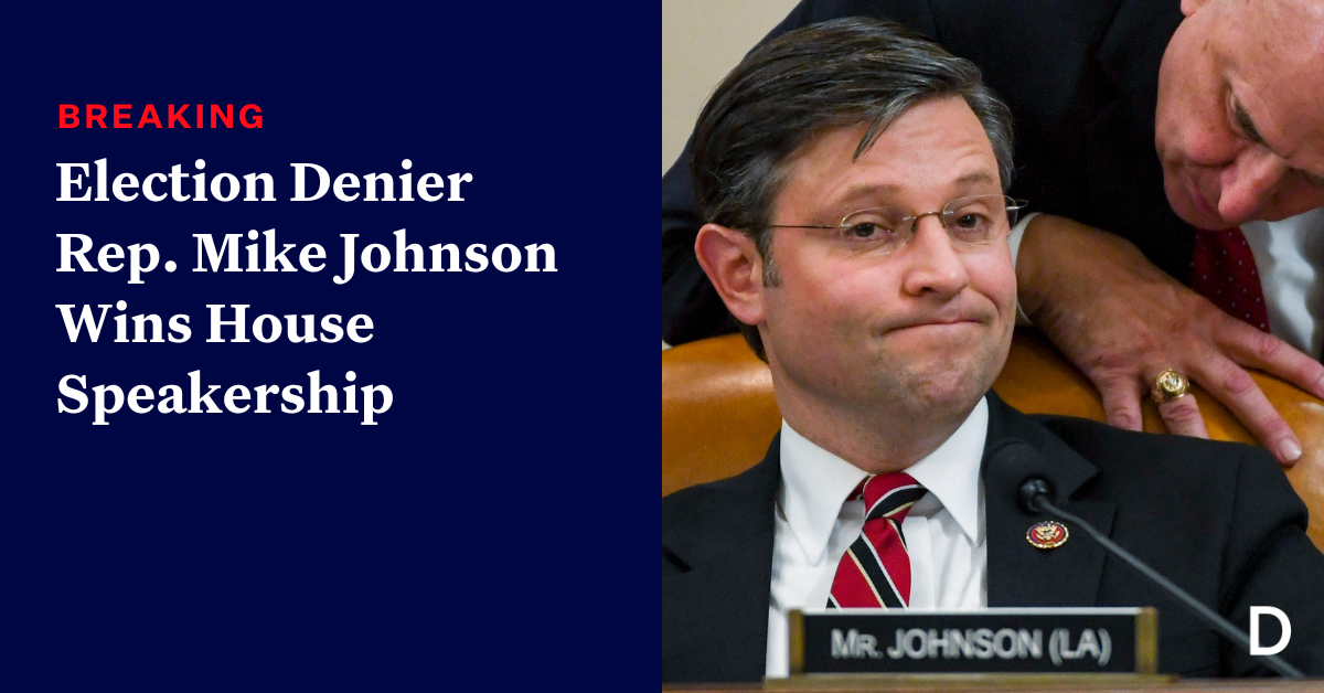 Mike Johnson elected 56th speaker of the House, ending standstill