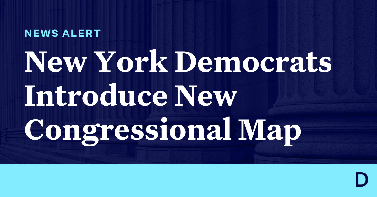 New York Democrats Introduce New Congressional Map Democracy Docket